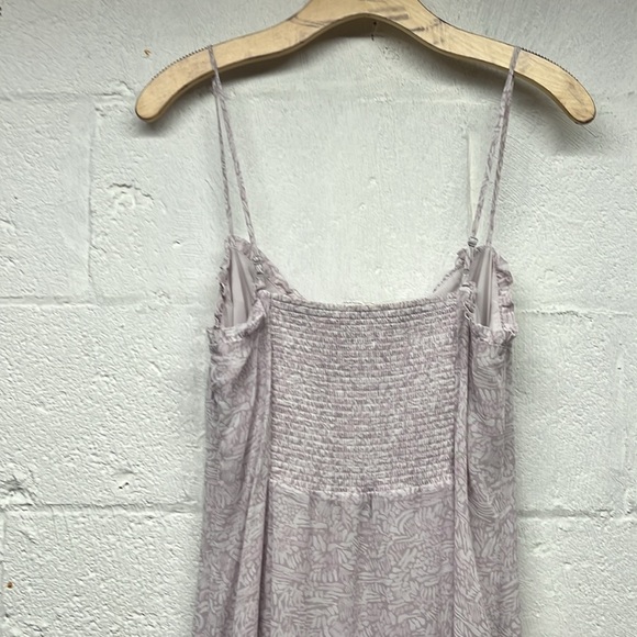 WILFRED Broadway Dress Ruffle Midi Lilac Purple Birch size 8 Aritzia - Picture 7 of 12